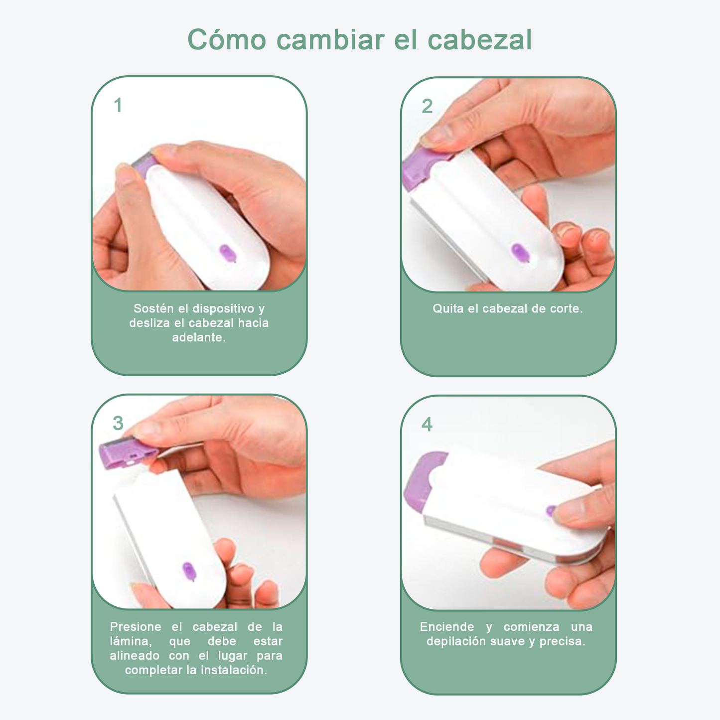 Depiladora Portátil para Piel Sensible - Depil Mini