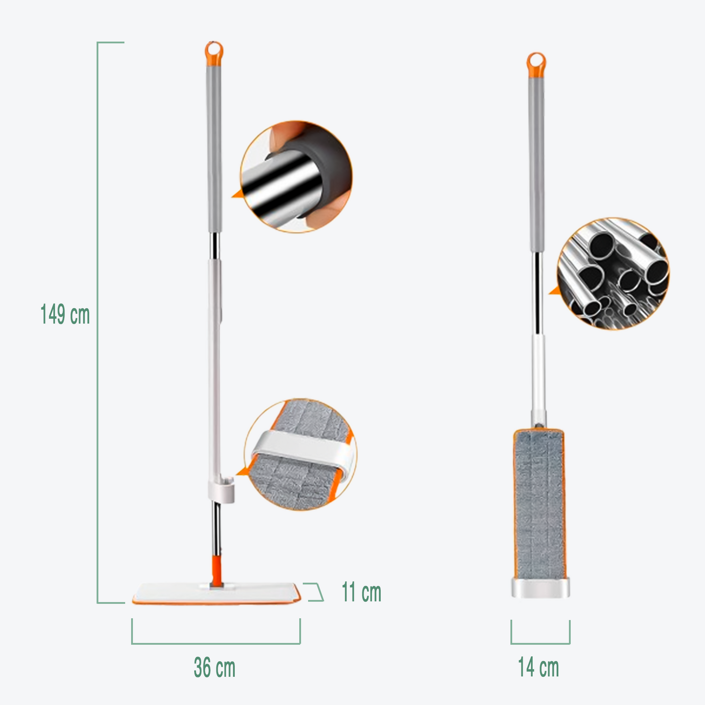 FlexMop – Mopa Plegable Compacta