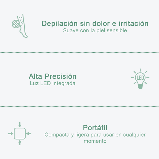 Depiladora Portátil para Piel Sensible - Depil Mini
