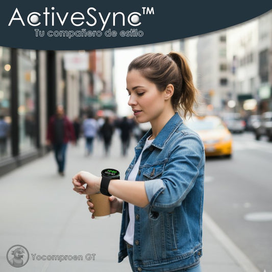 Smartwatch ActiveSync – Salud y Actividad Diaria en tu Muñeca