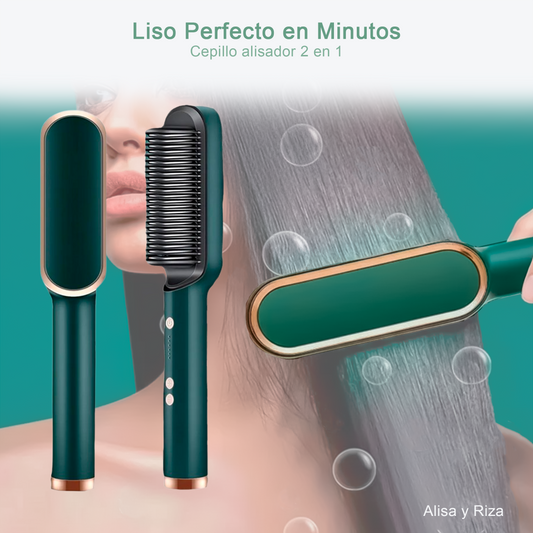 Cepillo Alisador y Rizador 2 en 1 - Style Go